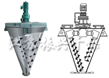 DSH系列雙螺旋錐形混合機